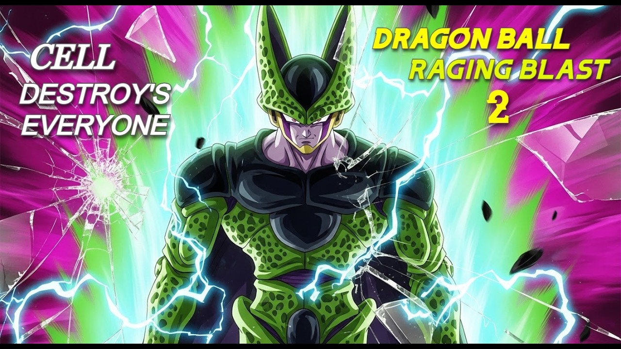 DRAGON BALL RAGING BLAST 2/ CELL IS OP IN THIS GAME