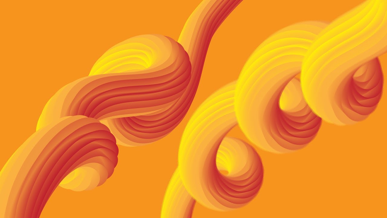 How to Make Fluid Gradient Abstract Background in Illustrator | Blend Tool in adobe illustrator