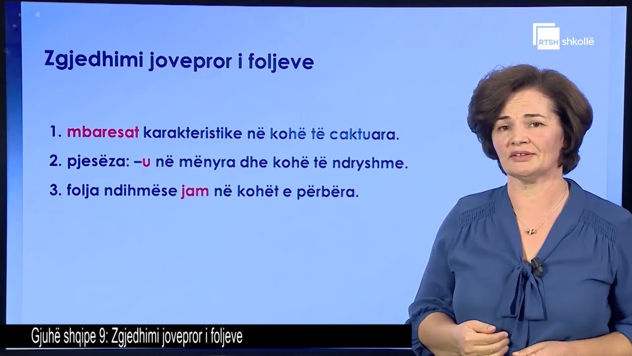 Zgjedhimi jovepror i foljeve| Gjuhë shqipe 9