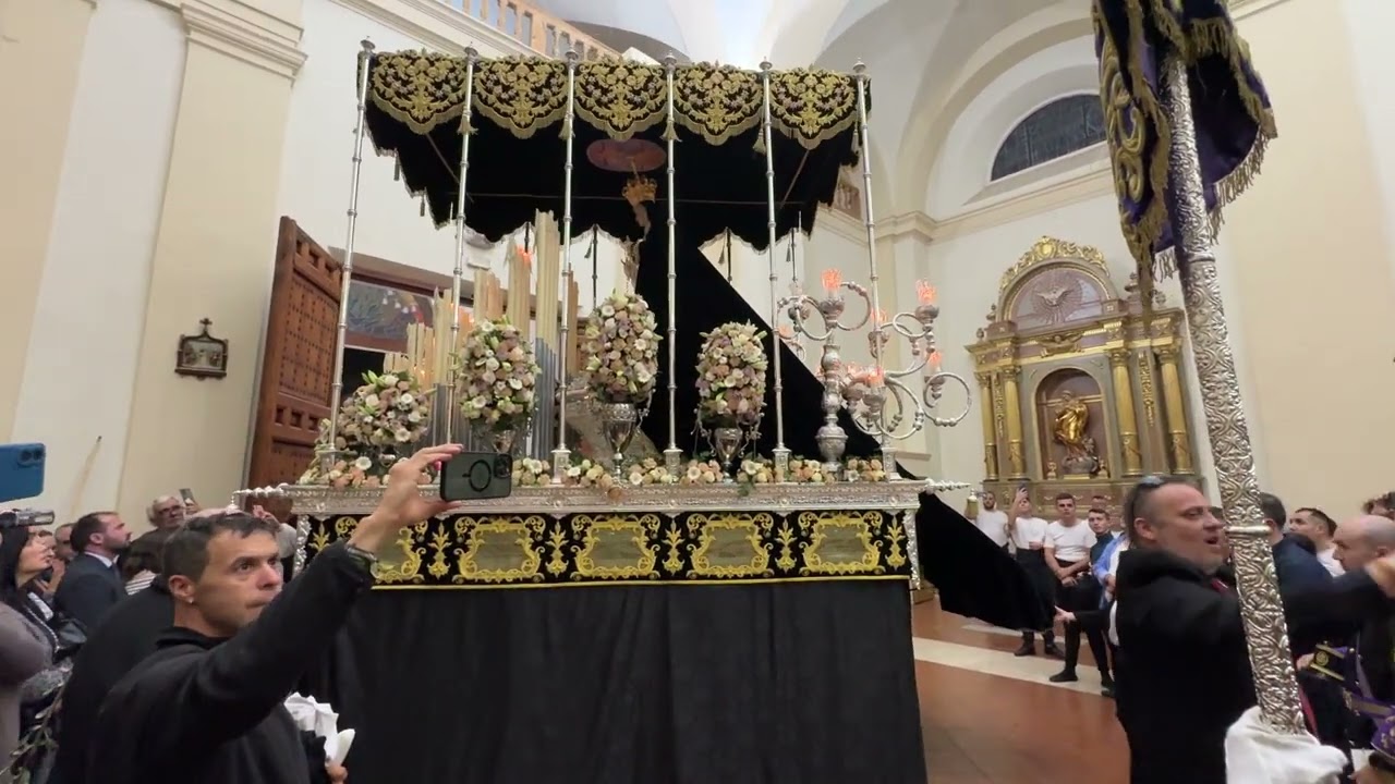 Semana Santa Ajalvir 2024. Hermandad Pasión y Muerte de Ajalvir (Madrid). Suena AM Pasion y Muerte.