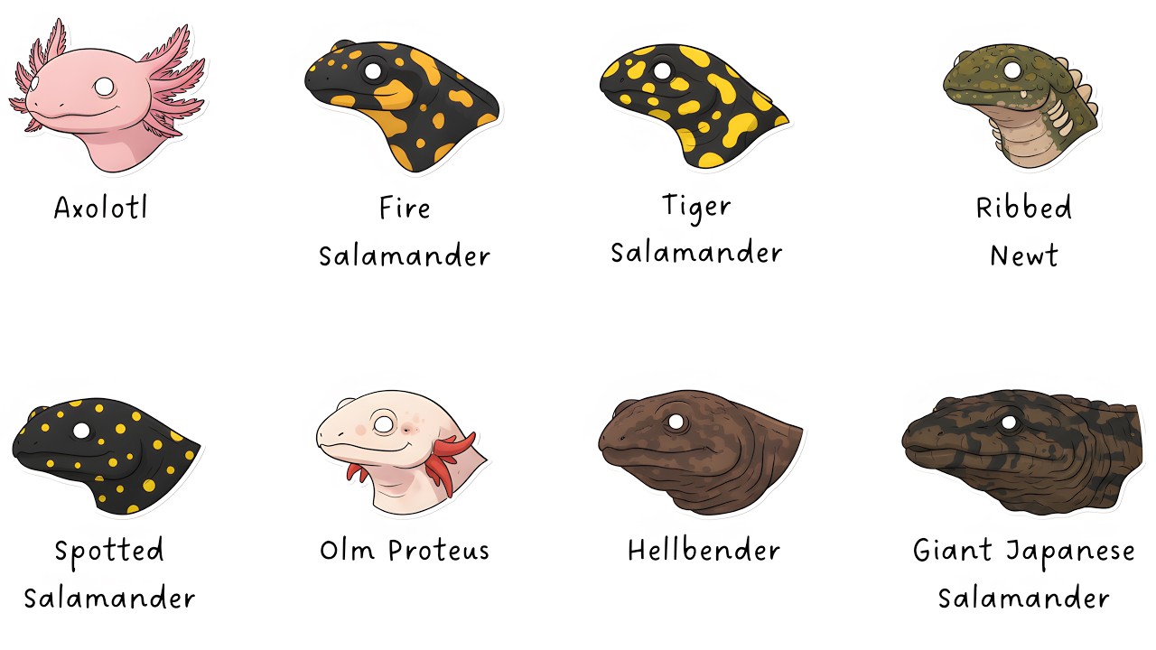 Every SALAMANDER Type Explained in 8 Minutes