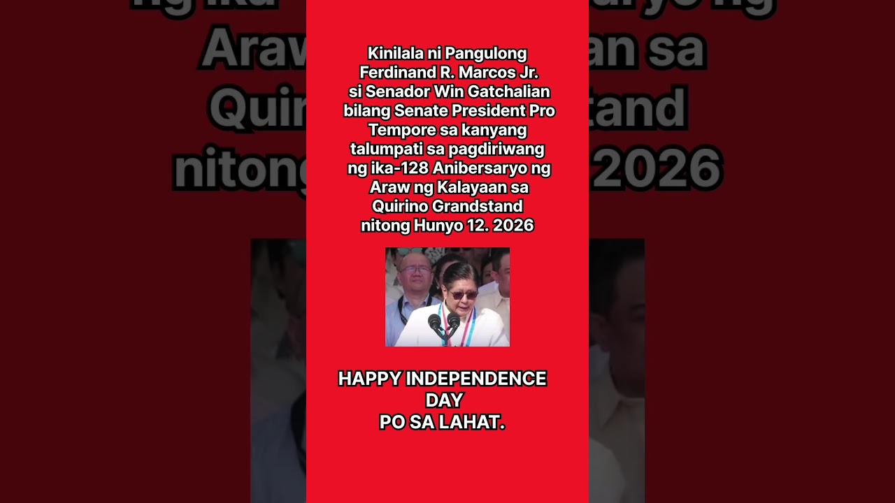 PBBM PINAKILALA SI WIN GATCHALIAN.