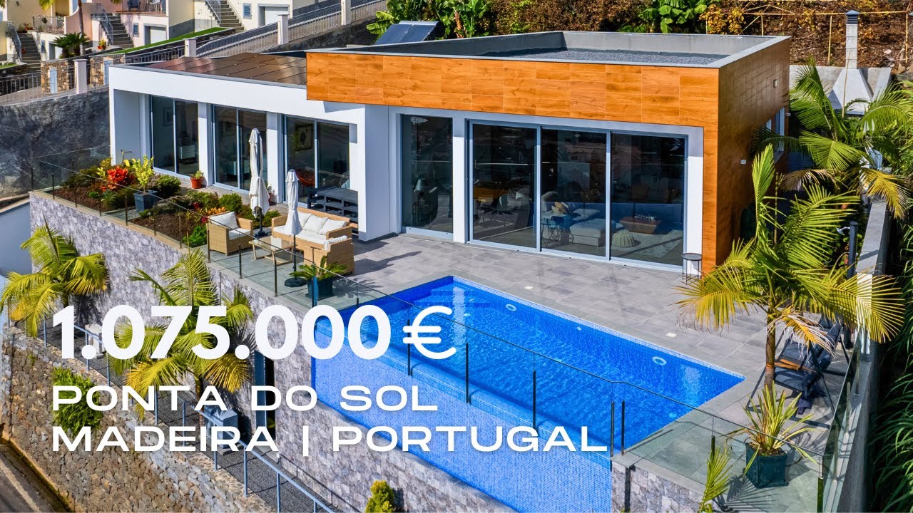 Exclusive Designer Villa with Infinity Pool and Sea View in Ponta do Sol