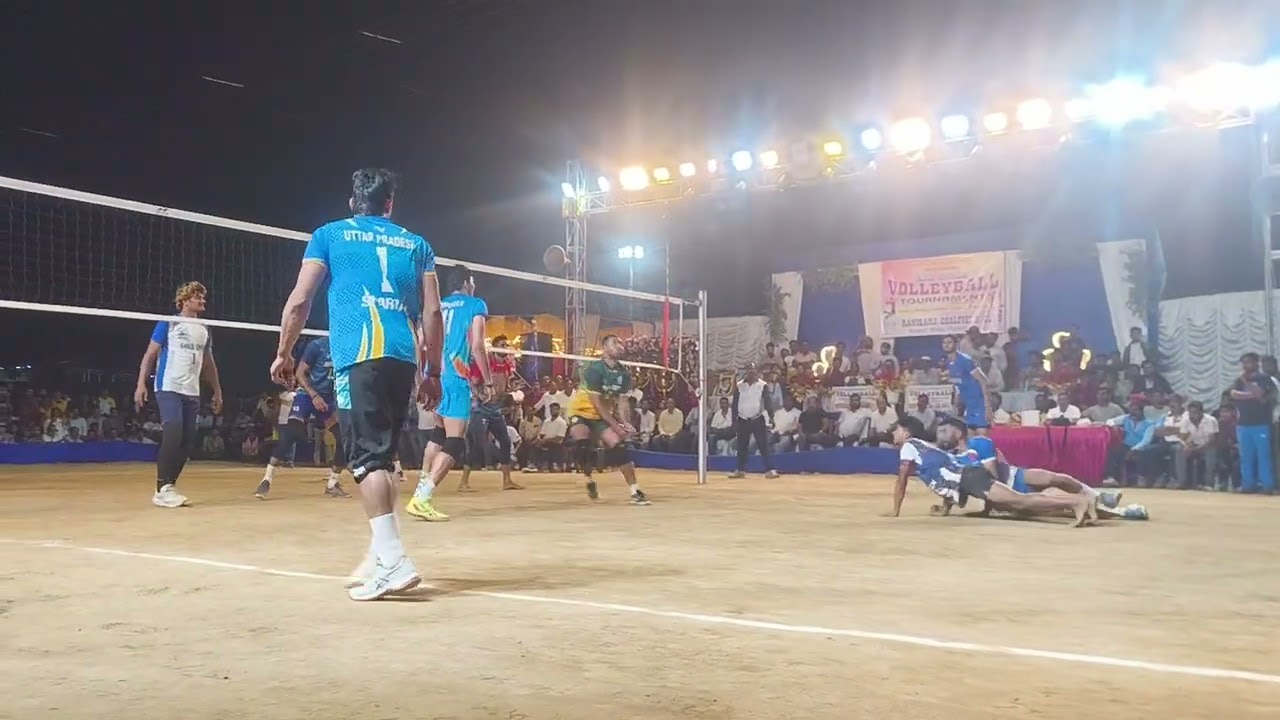 #raniganj all india volleyball tournament set-3 Hussain xi vs estern railway 🏐 