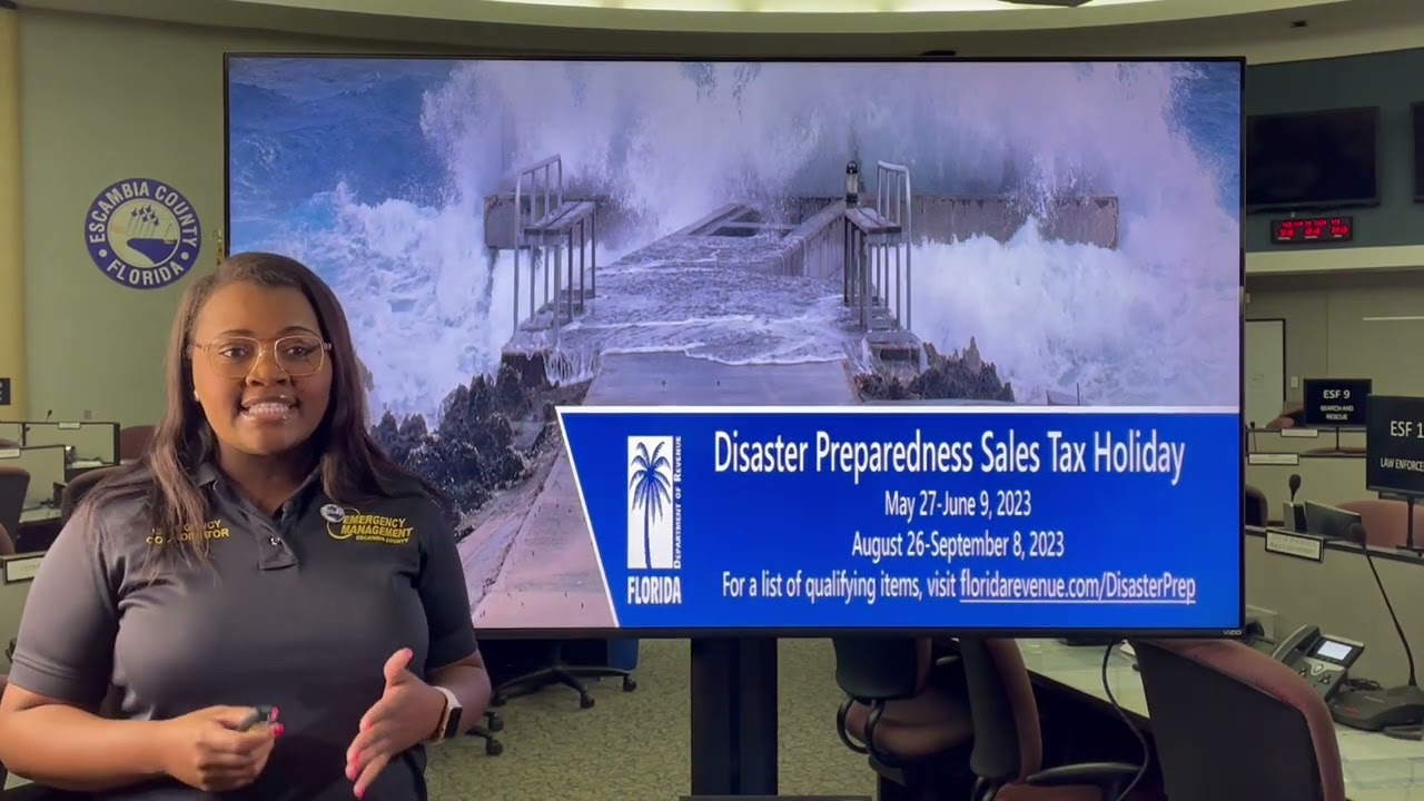 A Minute with EM: Disaster Preparation Sales Tax Holiday