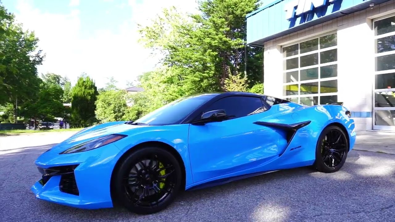2025 Corvette Z06 Paint Protection Film and Ceramic Coatings