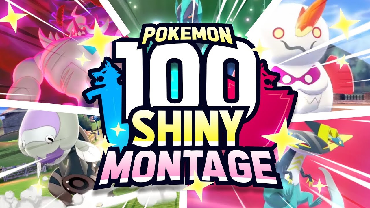 100 EPIC SHINY POKEMON REACTIONS! Pokemon Sword and Shield Shiny Montage