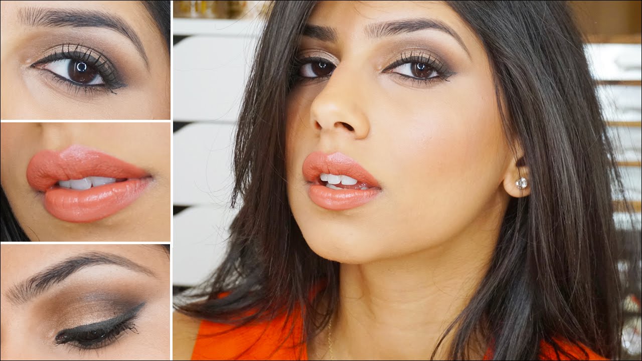 Summer Smokey Eye! Easy Bronze eyes! | Arshia's Makeup