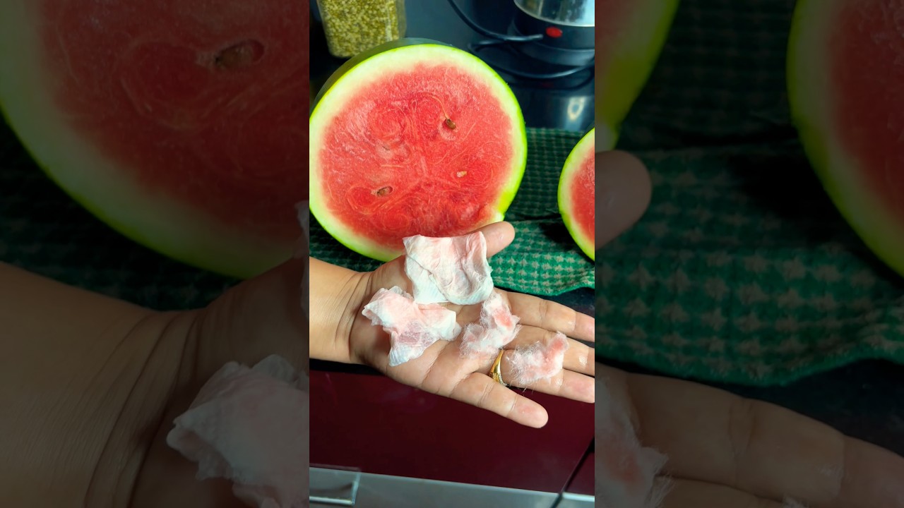 Watermelon Test | Fake watermelon | Injected Tarbooj #test #watermelon #fail #trending #ytshorts 🍉