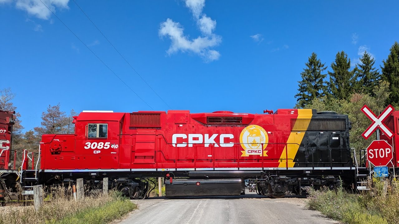 First CPKC unit on Havelock sub CPKC 3085