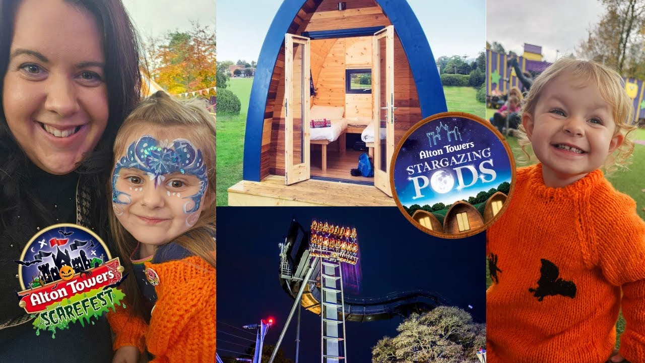 New Scarefest Kids Attraction at Alton Towers! Our Family's First Look!