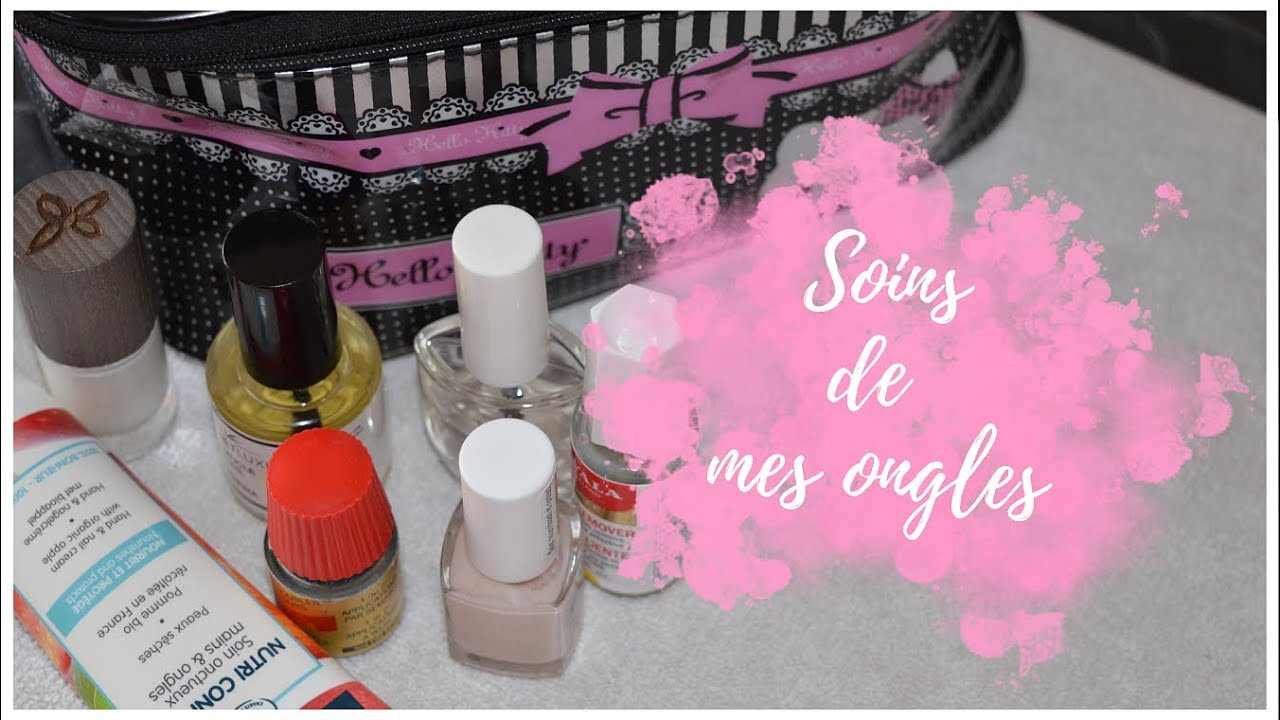 💅 TUTO : SOINS DE MES ONGLES