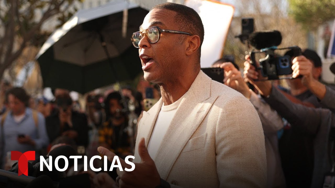 Expresentador de CNN dice que solo estaba reportando una manifestación | Noticias Telemundo
