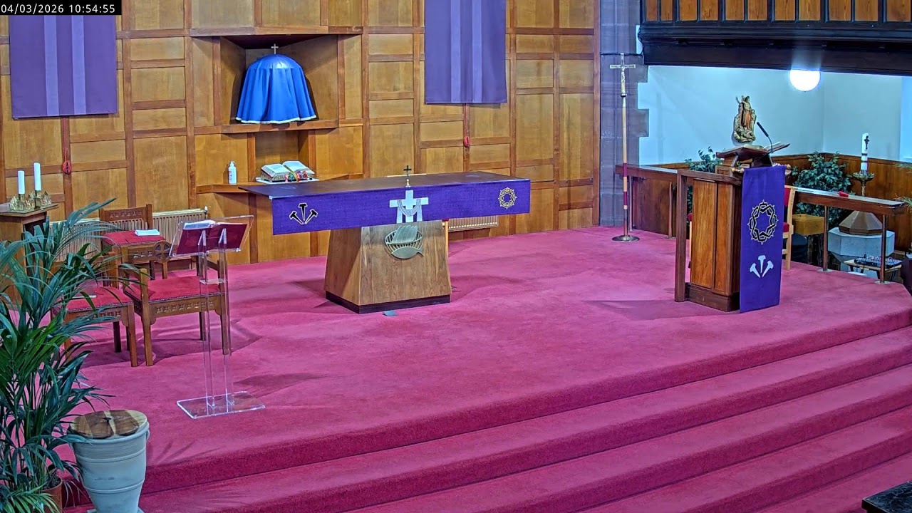 Mass at Saint Helen's, Langside,  4.3.2026, 09:45