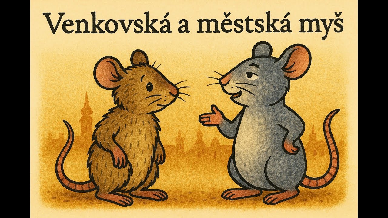 Venkovsk&aacute; a městsk&aacute; my&scaron; &ndash; Bajka o tom, co je v životě důležit&eacute;
