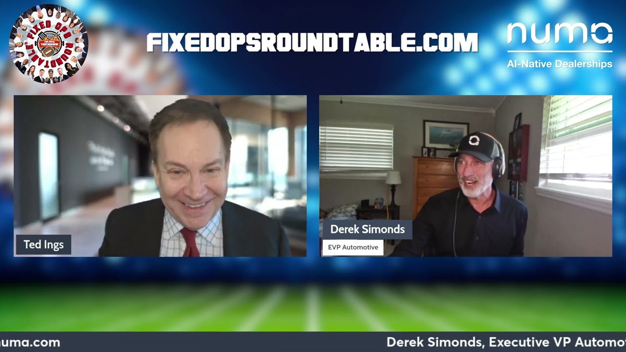Fixed Ops Roundtable &mdash;&nbsp;Using AI in a dealership (Featuring Numa EVP Automotive, Derek Simonds)
