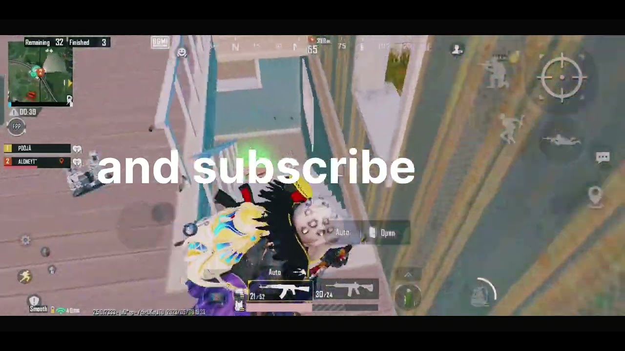 sensitivity king is back with 4x jod spray #aloneyt  bgmi montage
