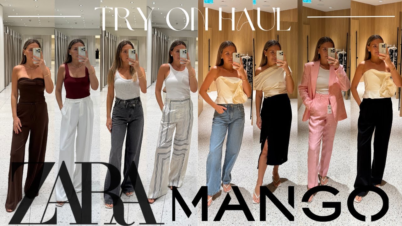 Huge ZARA and MANGO *** | Try On HAUL | ***