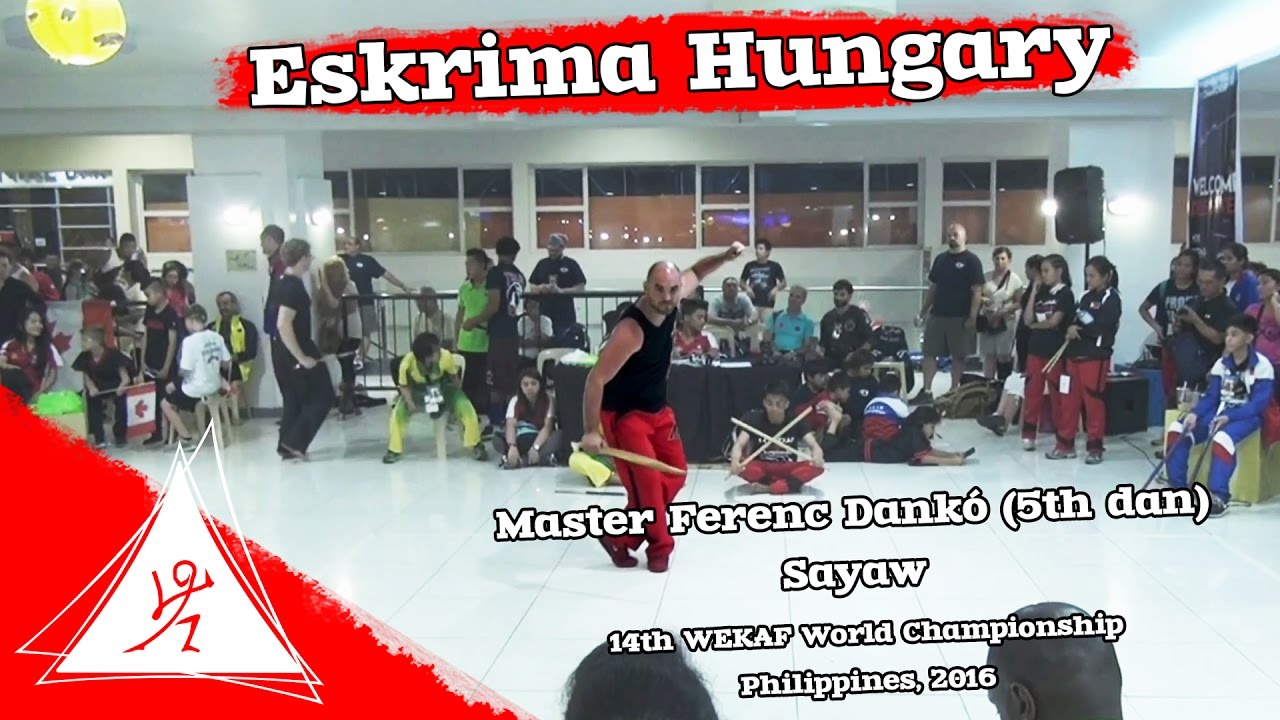 Master Ferenc Dankó - Sayaw - 14th WEKAF World Championship - Philippines, 2016