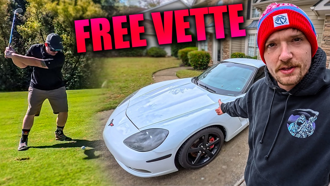 Я выиграл этот CAMMED CORVETTE на пари в гольфе