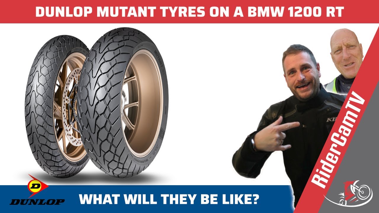 Dunlop Mutants на BMW 1200 RT | Новый комплект шин для Барни!