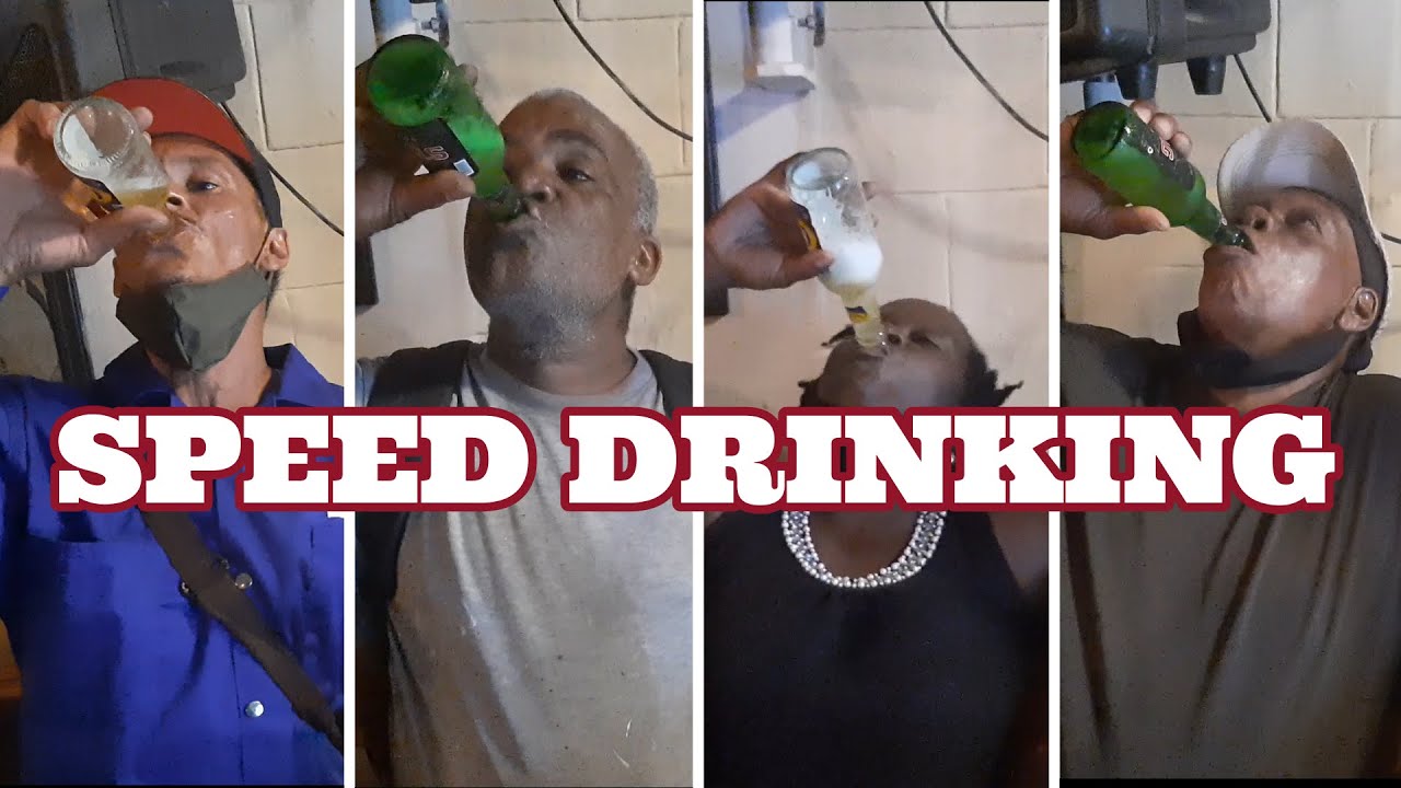 Speed Drinking | We outside