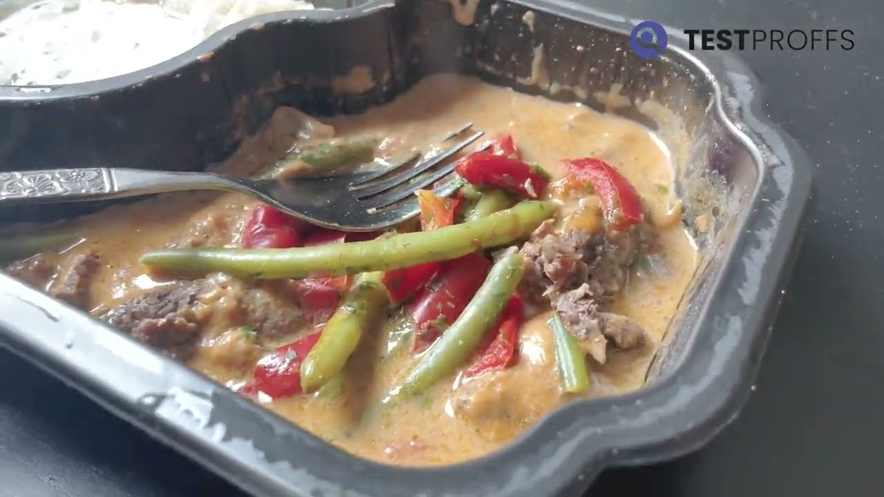 Tr&auml;ningsmat Biff Stroganoff | Produkttest av Testproffs.se