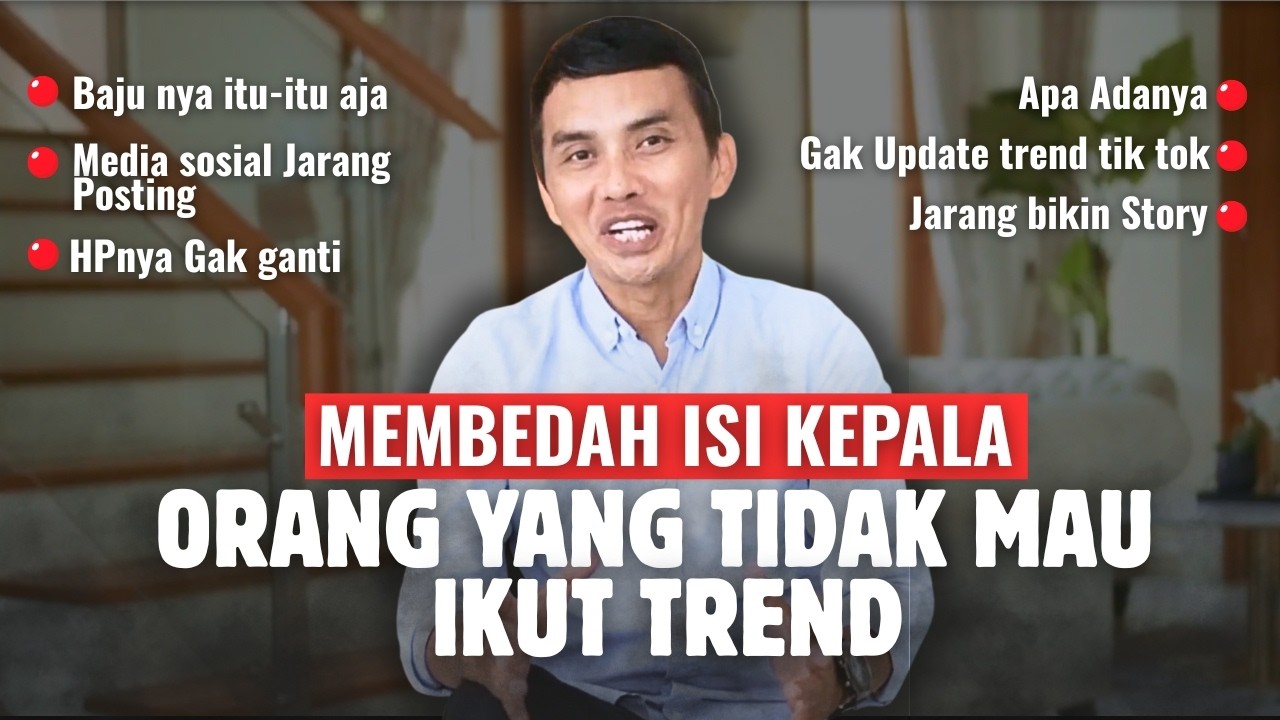 KENAPA ORANG INI GAK IKUT TREND || ALASAN PSIKOLOGIS NYA