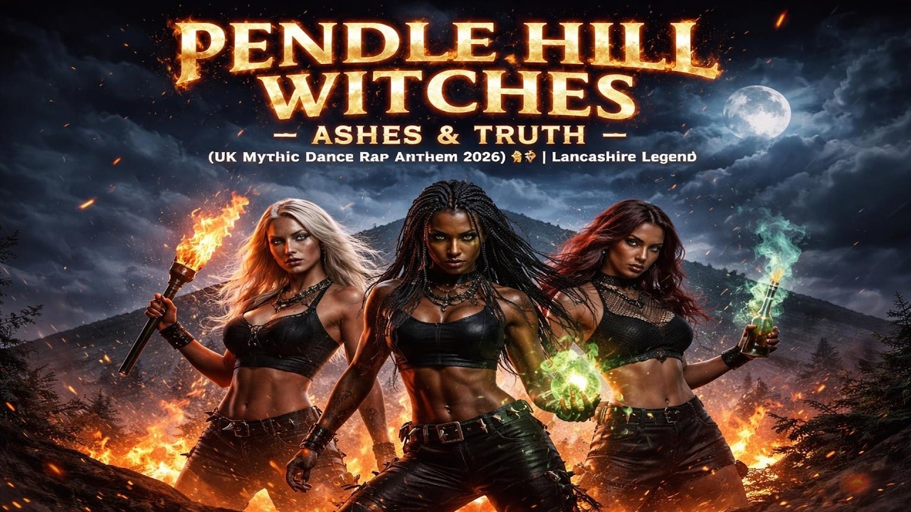 PENDLE HILL WITCHES &mdash; Ashes & Truth (UK Mythic Dance Rap Anthem 2026) 🔥🌫️ | Lancashire Legend