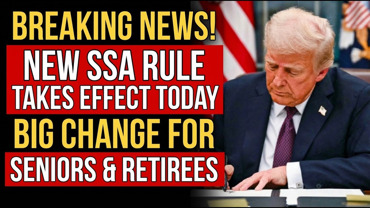 SSA 2026 Rule Change Now in Effect &mdash; What Seniors and Retirees Need to Know