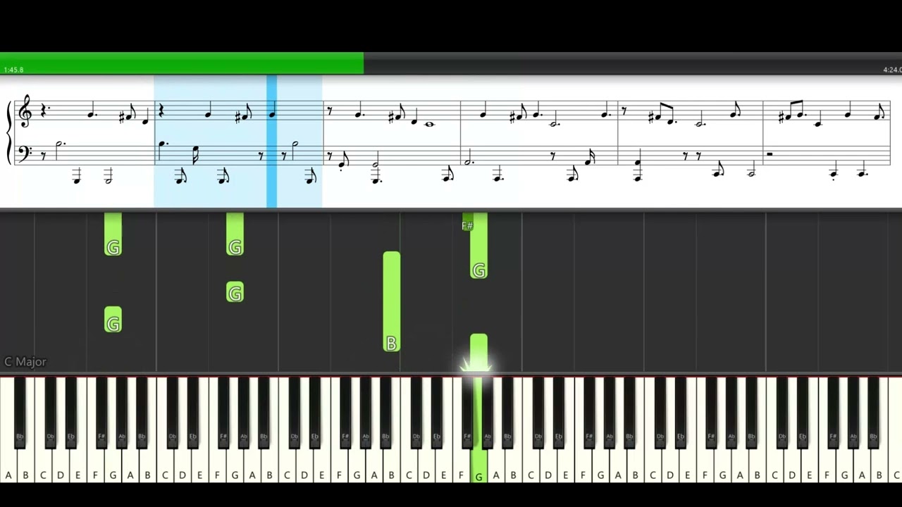 Bateau bateau (Remy Bond) - Tuto Piano