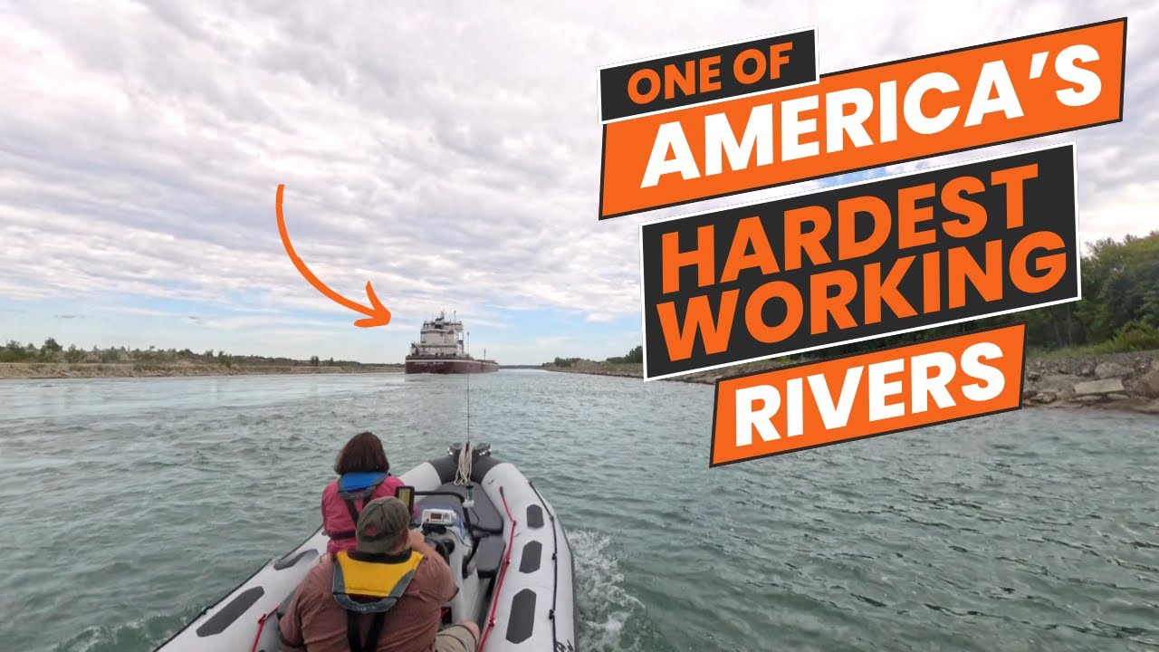 A Boat Trip Down A River That is Still Building Empires - The St Marys River and Soo Locks