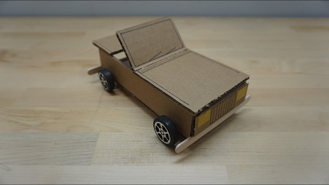 Build a Toy Electric Car STEM Project