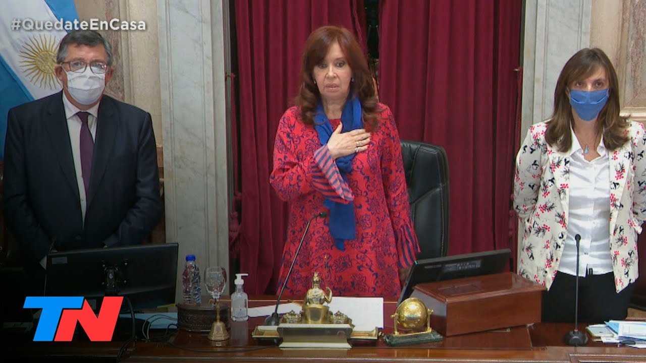 Coronavirus | Hist&oacute;rico: primera sesi&oacute;n virtual en el Senado