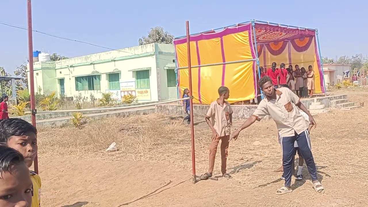 Govt High school  Annual sports 2026, junior boys, High jumping Start 