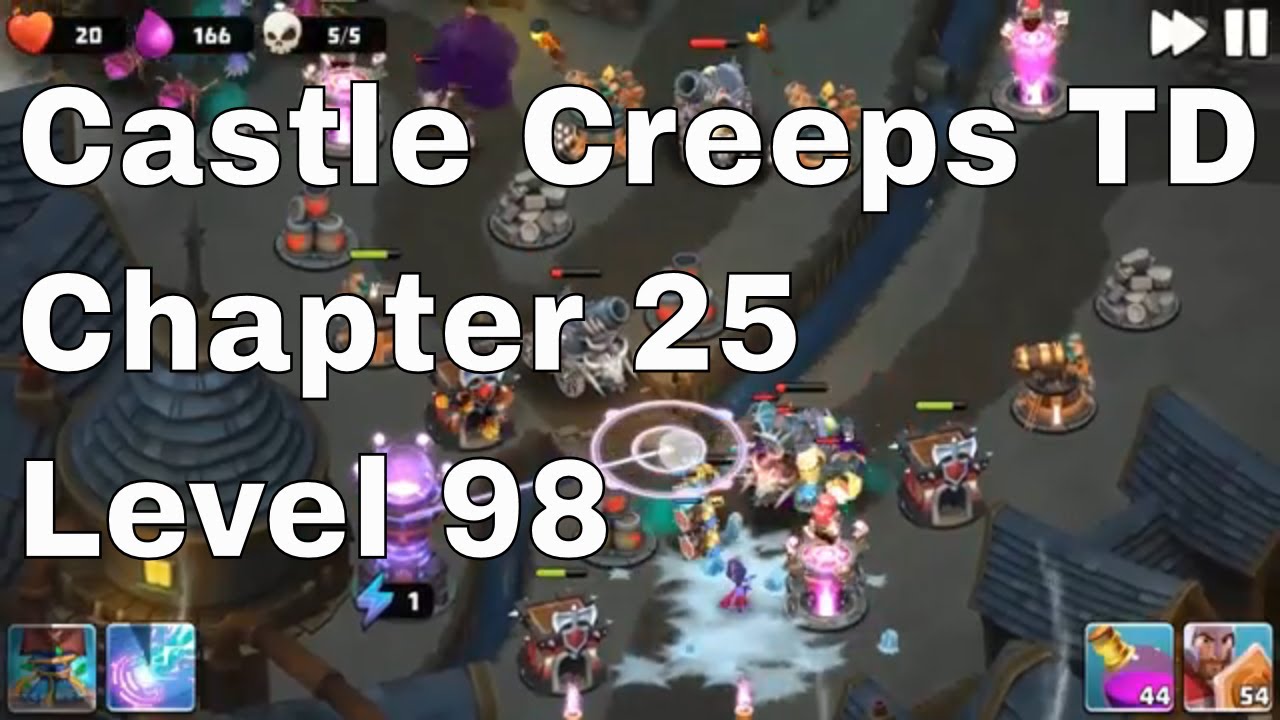 Castle Creeps Level 98