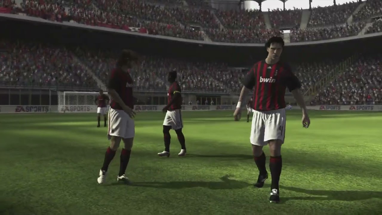 Fifa 09: AC Milan - Atalanta (Xbox 360 Gameplay)