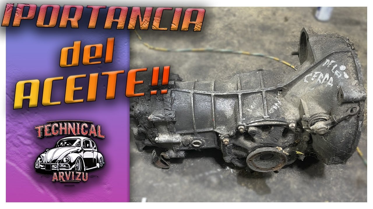 COMO cambiar el ACEITE de la transmisión del VOCHO? EXPLICADO!😮