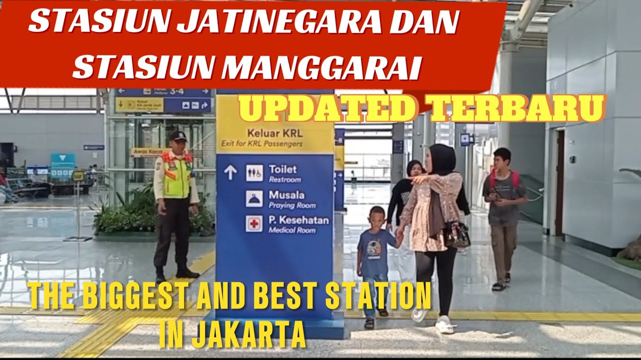 Jalan Jalan ke Stasiun Jatinegara dan Stasiun Manggarai#jalanjalan #stasiunkeretaapi#krljabodetabek