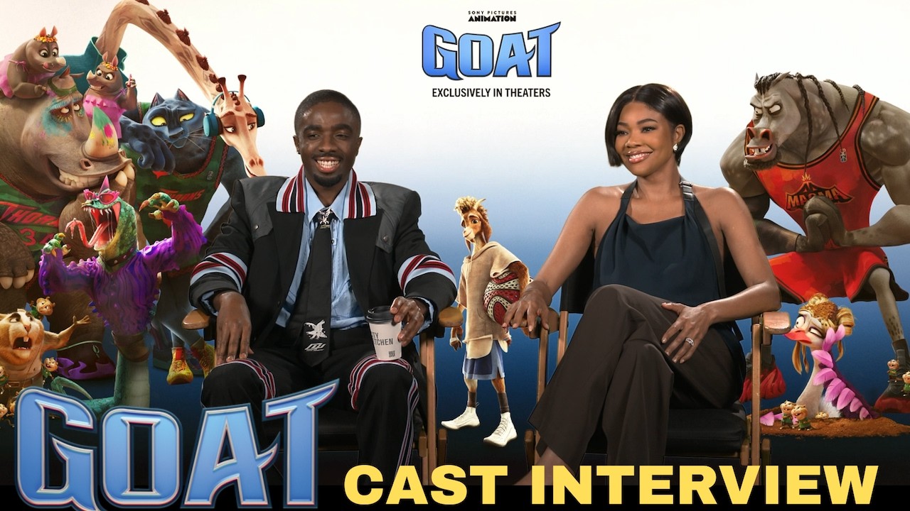 Интервью с участниками шоу GOAT: Габриэль Юнион, Калеб Маклафлин и Паттон Освальт о вере в себя.