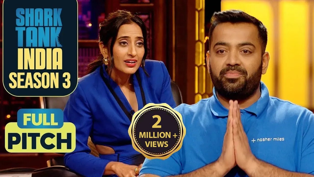 ‘Nasher Miles’ ने रखी 3 Crores की Ask | Shark Tank India S3 | Full Pitch