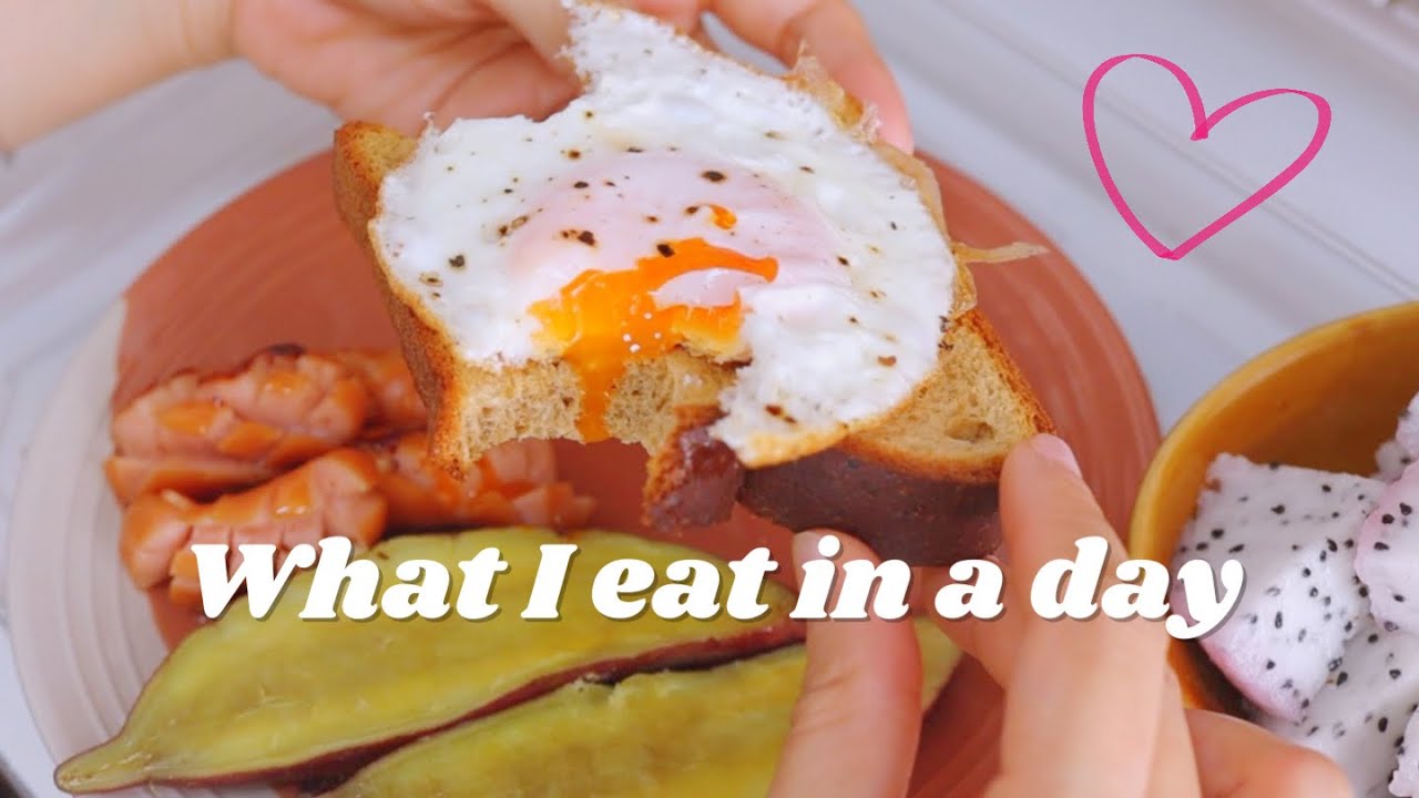 【一天吃甚麼】2022最後一天宅在家煮三餐🍳加超潤南瓜桃膠糖水🎃| What I eat in a day＊Happy Amy