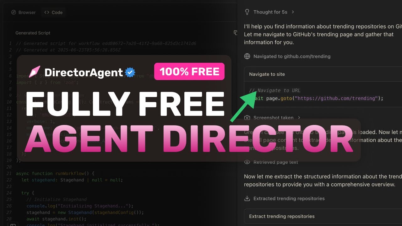 Agent Director: This 100% FREE Claude Based AI Agent is CRAZY! (Beats Manus!)