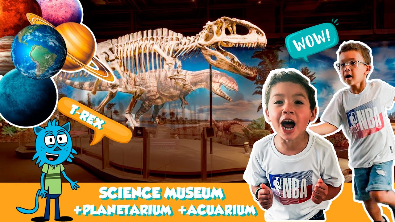 Join Ethan & Nathan on an EPIC ADVENTURE through MIAMI FROST SCIENCE MUSEUM 2023​🦖​🪐​WE FOUND DORI🐠​