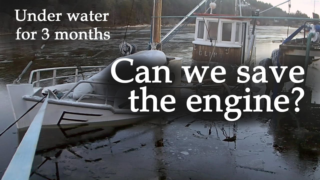Can the engine be saved after 3 months in salt water? (Glimt - Part 3)