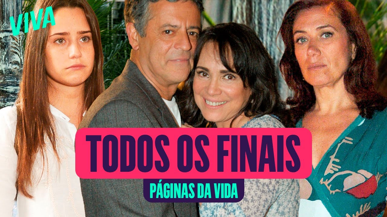 TODOS OS FINAIS DE PÁGINAS DA VIDA: NANDA SALVA MARTA, HELENA FICA COM CLARA E MAIS! | VIVA