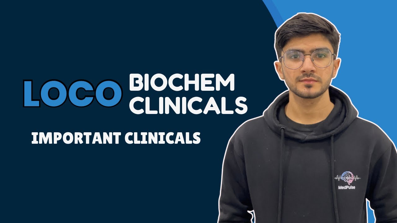 Locomotor Module | Biochem Important Clinicals | Medgurus