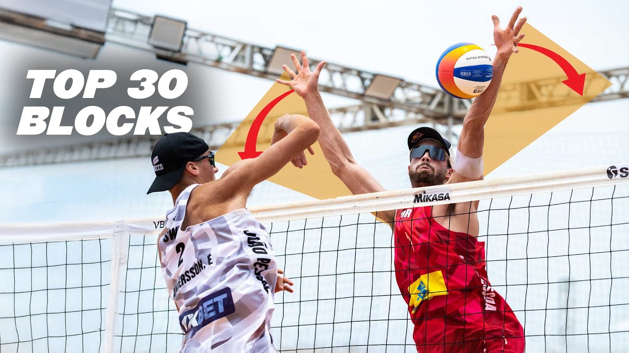 Strongest Monster Blocks 2025: Top 30 Men's Volleyball Blocks from the past Beach Pro Tour