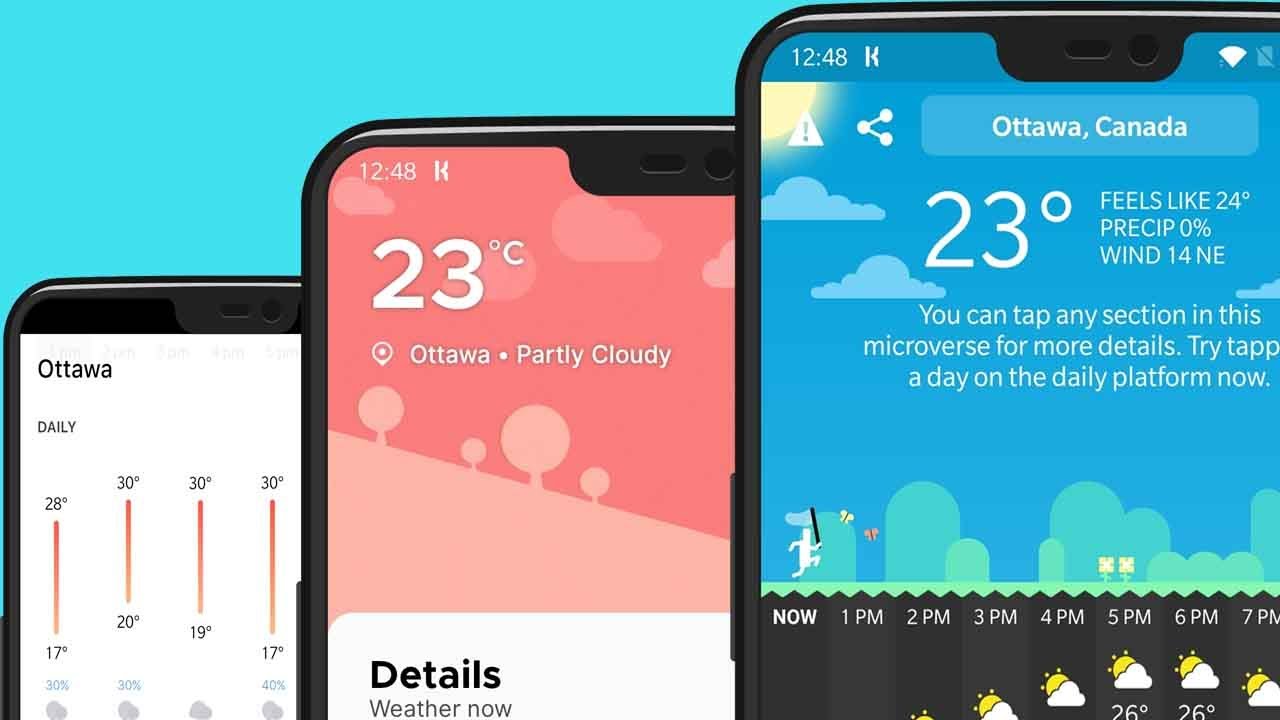 DARK SKY REPLACEMENT WEATHER APPS FOR ANDROID 2020
