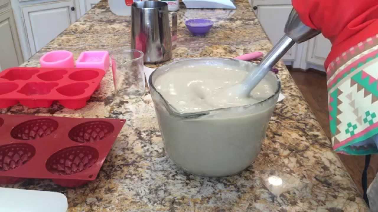 Making Soap Heat Transfer Method Cold Process Lemongrass Tea Tree